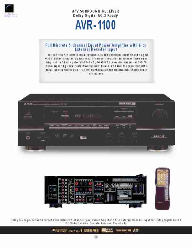 Denon Stereo System AVR-1100-page_pdf